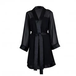 Bluebella-us Nightwear Chiffon Kimono Black 13 Bluebella-us Nightwear Chiffon Kimono Black