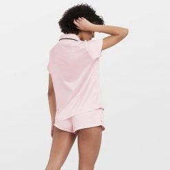 Bluebella-us Nightwear Abigail Shirt And Short Set