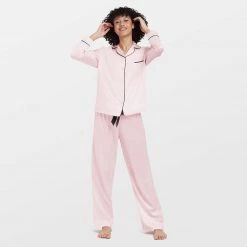 Bluebella-us Nightwear Claudia Shirt And Trouser Set