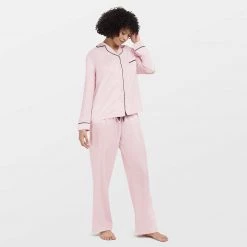 Bluebella-us Nightwear Claudia Shirt And Trouser Set