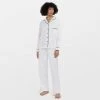 Bluebella-us Claudia Shirt And Trouser Cream Nightwear