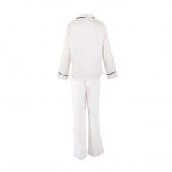 Bluebella-us Claudia Shirt And Trouser Cream Nightwear