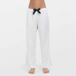 Bluebella-us Claudia Shirt And Trouser Cream Nightwear