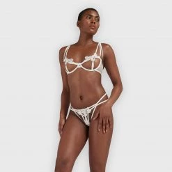 Bluebella-us Nova Thong Ivory Panties