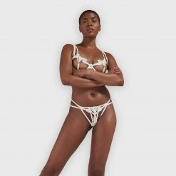 Bluebella-us Nova Thong Ivory Panties