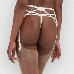 Bluebella-us Lingerie Nova Suspender Ivory