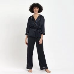 Bluebella Wren Kimono And Trouser Set Black 15 Bluebella Wren Kimono And Trouser Set Black