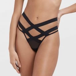 Bluebella Panties Emilia Thong Black