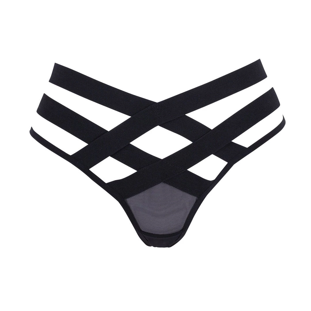 Bluebella Emilia Open Back Panty Black Panties 3 Bluebella Emilia Open Back Panty Black Panties
