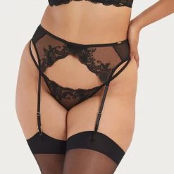 Bluebella - US Marseille Black Lace Garter Belt 21 Bluebella - US Marseille Black Lace Garter Belt