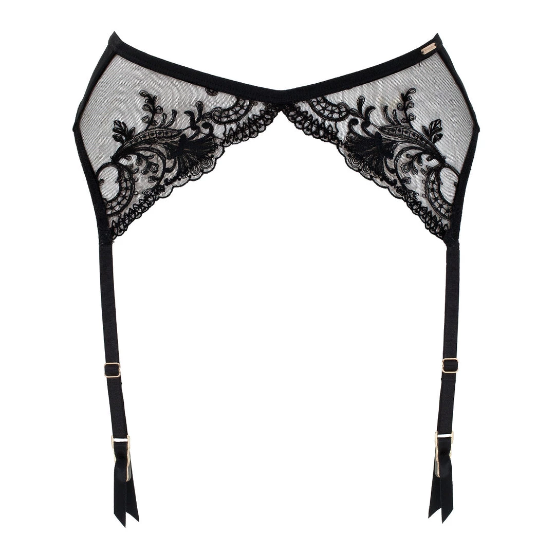 Bluebella - US Marseille Black Lace Garter Belt 3 Bluebella - US Marseille Black Lace Garter Belt