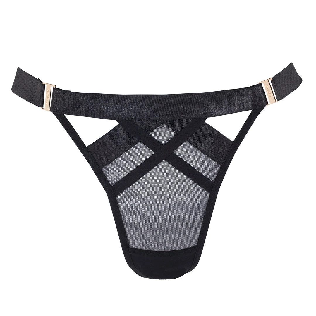 Bluebella - US Sawyer Thong Black 3 Bluebella - US Sawyer Thong Black