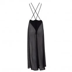 Bluebella - US Paloma Long Chemise Black