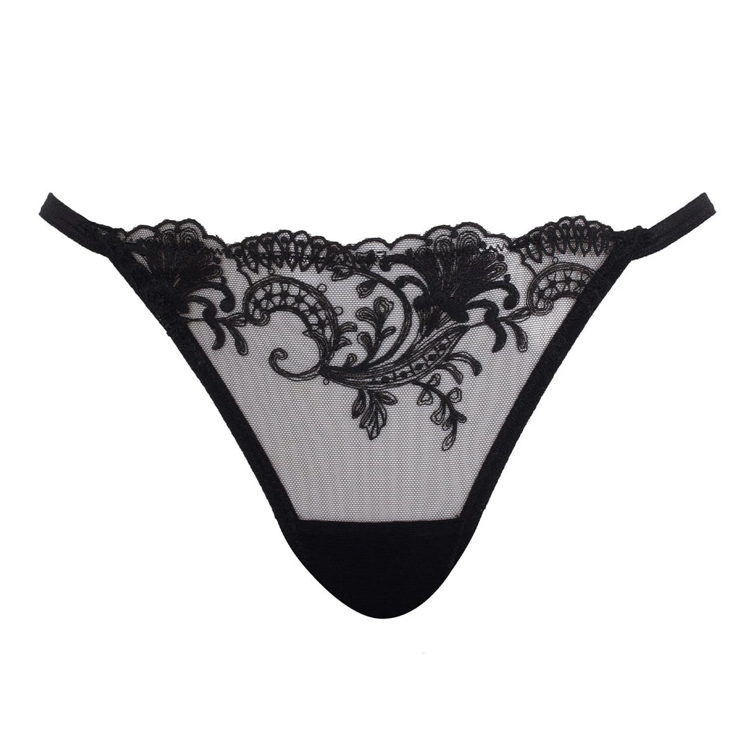 Bluebella - US Panties Marseille Thong Black 3 Bluebella - US Panties Marseille Thong Black