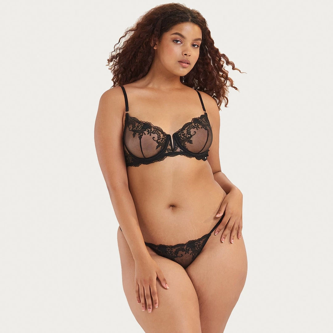 Bluebella - US Panties Marseille Thong Black 15 Bluebella - US Panties Marseille Thong Black