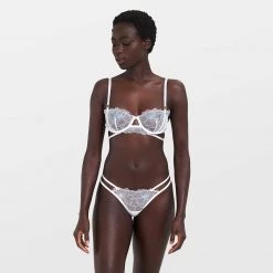 Bluebella - US Vienna Thong White/Blue SALE