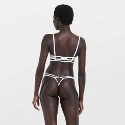 Bluebella - US Vienna Thong White/Blue SALE