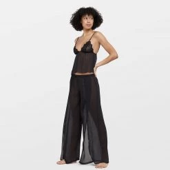 Bluebella - US SALE Celine Cami And Trouser Set Black