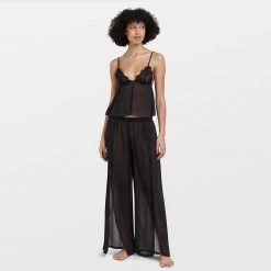 Bluebella - US SALE Celine Cami And Trouser Set Black