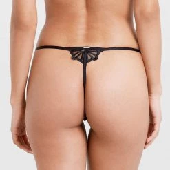 Bluebella - US Caramella Thong Black