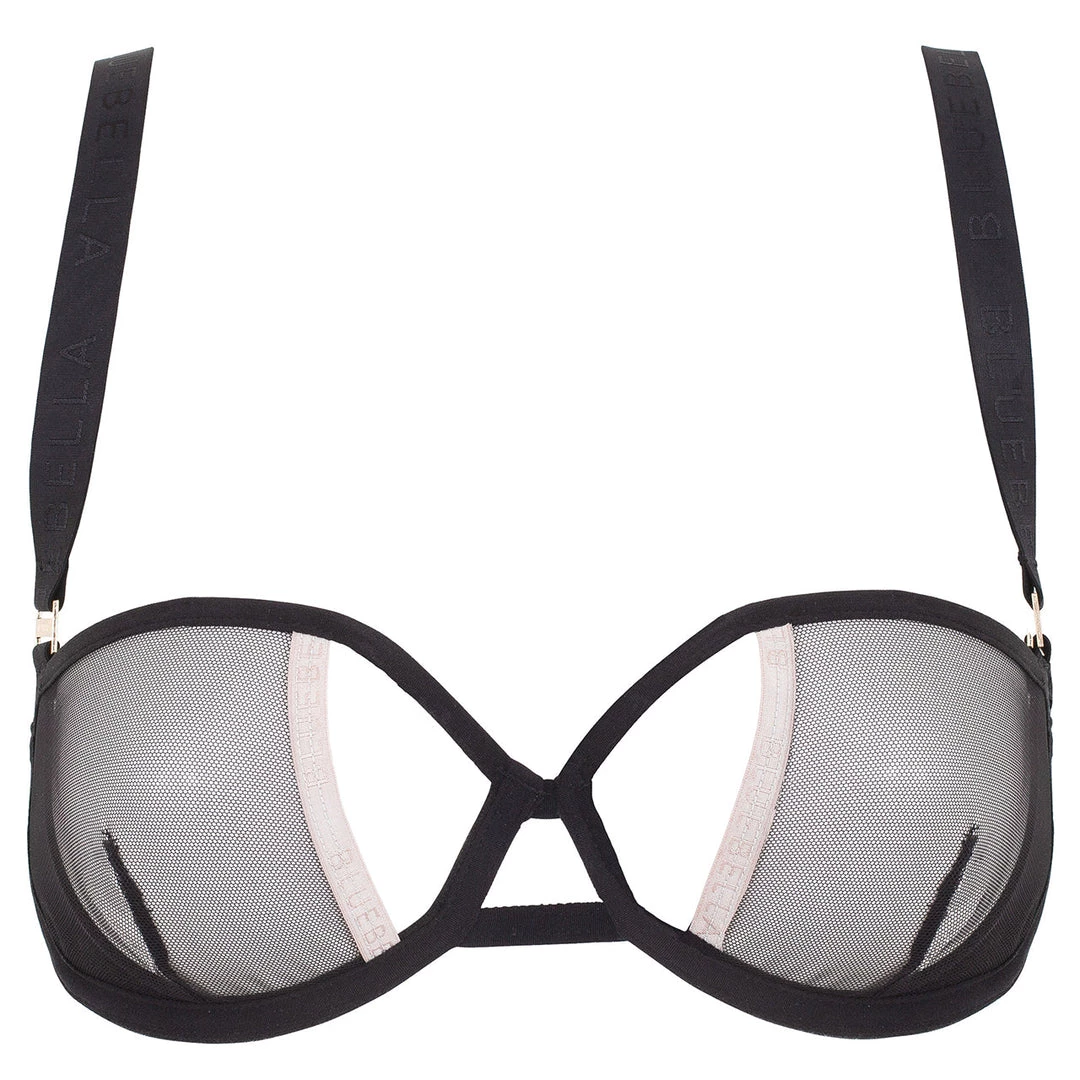 Bluebella - US SALE Samara Bra Black/Rose Dust 3 Bluebella - US SALE Samara Bra Black/Rose Dust