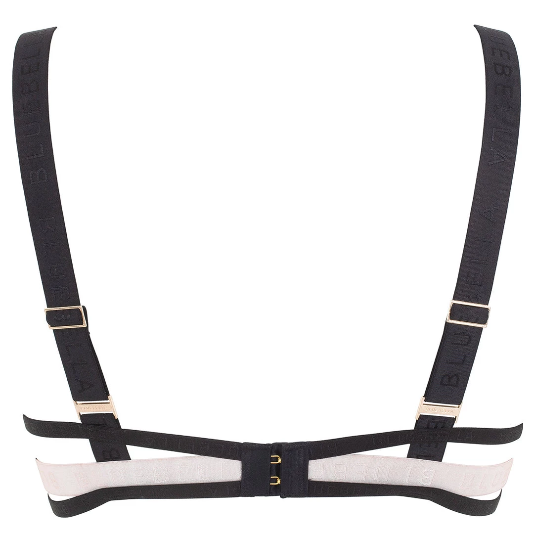 Bluebella - US SALE Samara Bra Black/Rose Dust 4 Bluebella - US SALE Samara Bra Black/Rose Dust