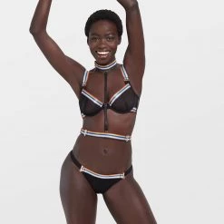 Bluebella - US Marlowe Harness Black/Rainbow SALE