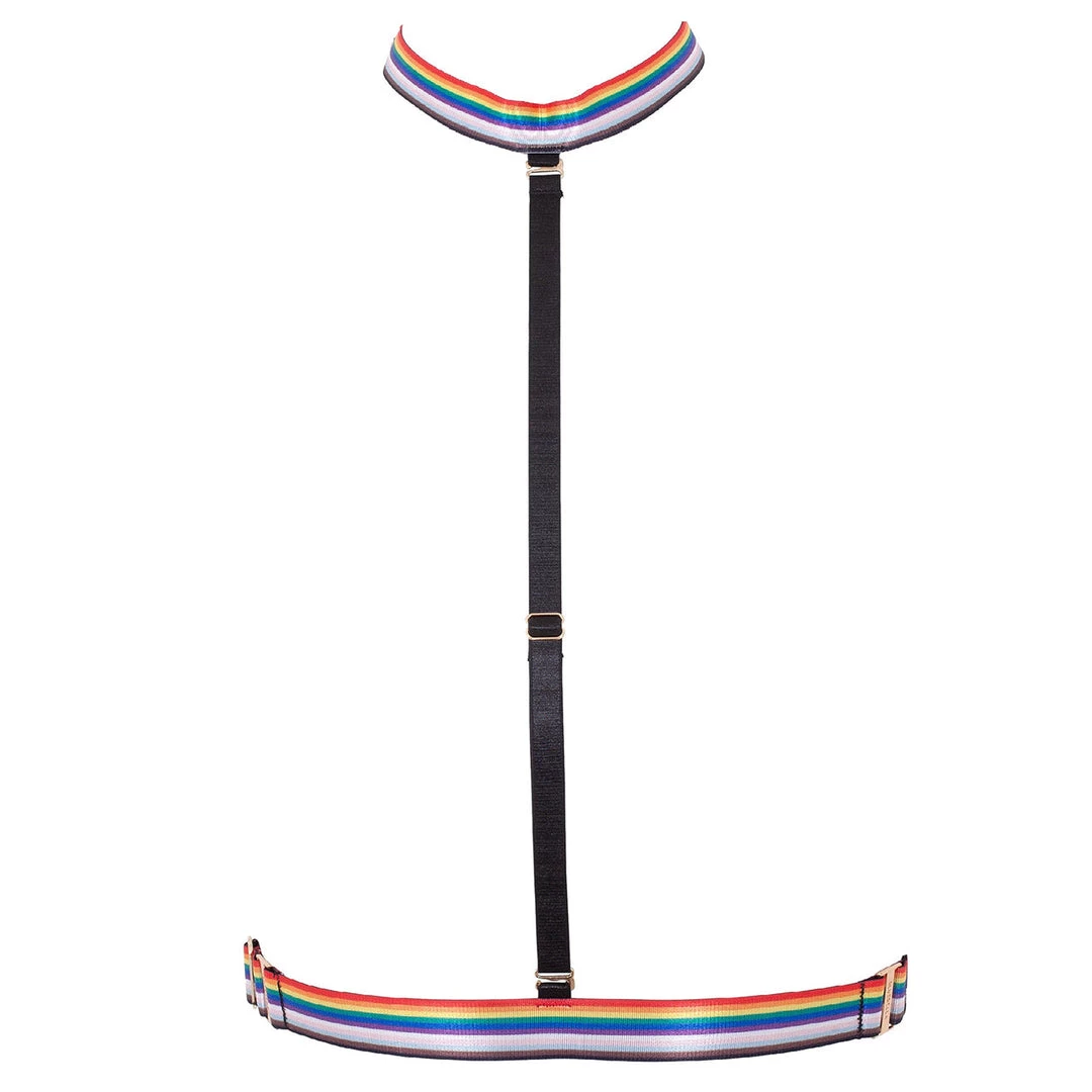 Bluebella - US Marlowe Harness Black/Rainbow SALE 3 Bluebella - US Marlowe Harness Black/Rainbow SALE