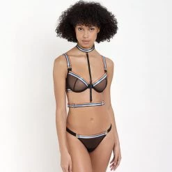 Bluebella - US Marlowe Harness Black/Rainbow SALE 21 Bluebella - US Marlowe Harness Black/Rainbow SALE