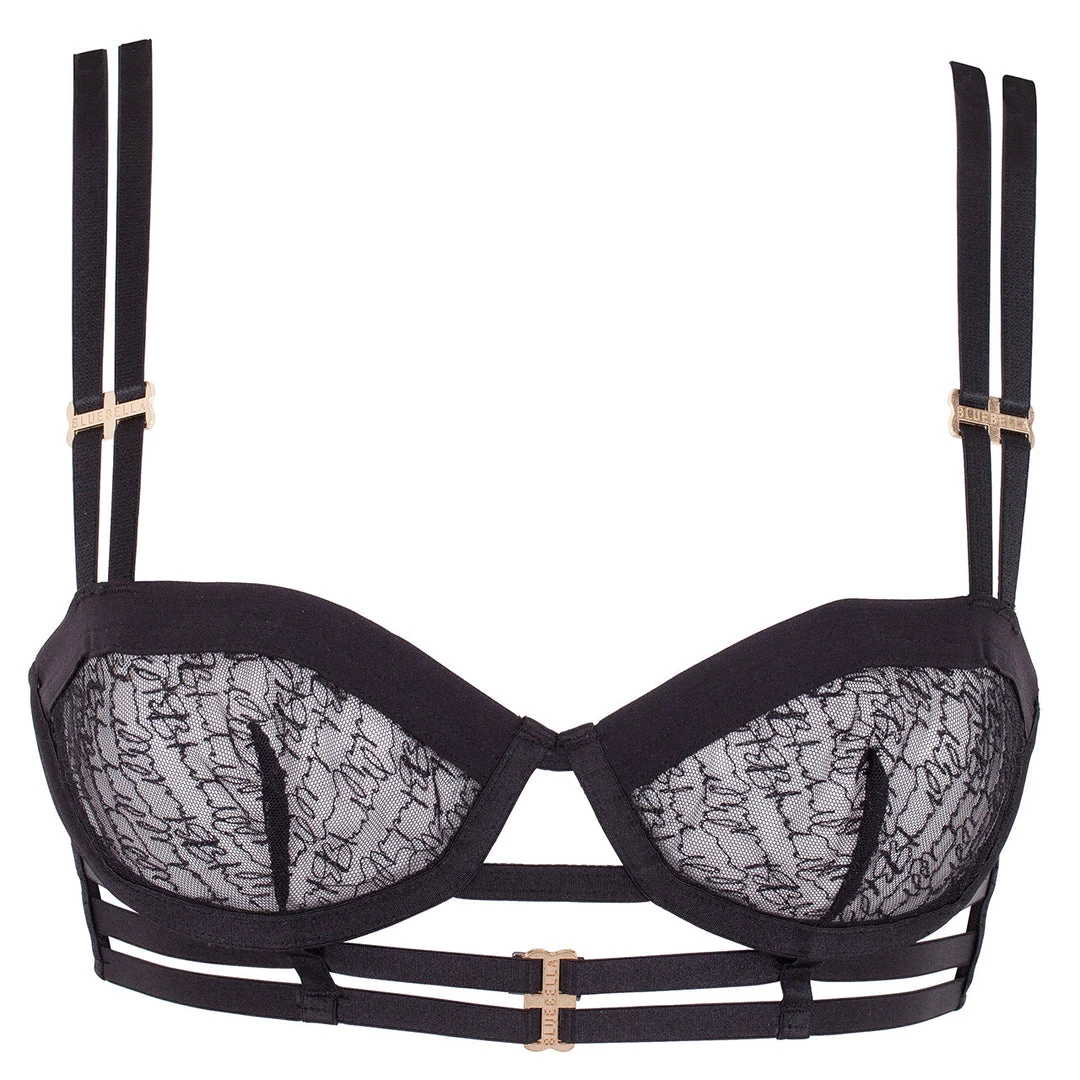 Bluebella - US SALE Bella Bra Black 3 Bluebella - US SALE Bella Bra Black