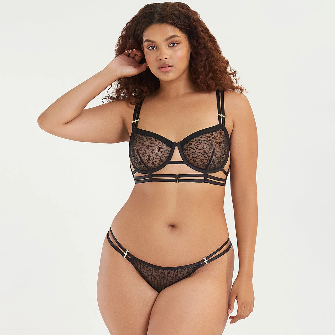 Bluebella - US SALE Bella Bra Black 8 Bluebella - US SALE Bella Bra Black