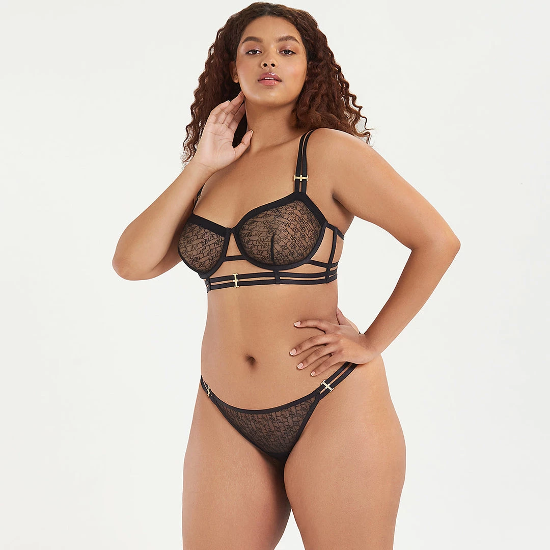 Bluebella - US Bella Thong Black SALE 7 Bluebella - US Bella Thong Black SALE