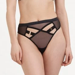 Bluebella - US New In Oslo High-Waist Thong Black 25 Bluebella - US New In Oslo High-Waist Thong Black