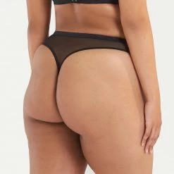 Bluebella - US New In Oslo High-Waist Thong Black
