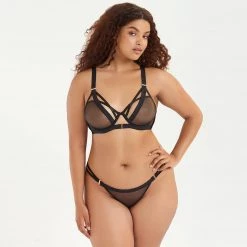 Bluebella - US Oslo Thong Black New In