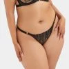 Bluebella - US Sofia Thong Black