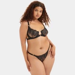 Bluebella - US Sofia Thong Black