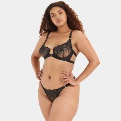 Bluebella - US Sofia Thong Black