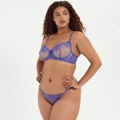 Bluebella - US Marseille Thong Blue