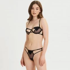 Bluebella - US SALE Tabitha Bra Black 15 Bluebella - US SALE Tabitha Bra Black