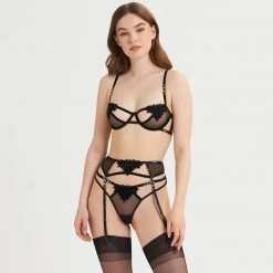 Bluebella - US SALE Tabitha Bra Black 18 Bluebella - US SALE Tabitha Bra Black