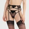 Bluebella - US Tabitha Garter Belt Black
