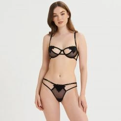 Bluebella - US Tabitha Panty Black