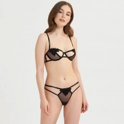 Bluebella - US Tabitha Panty Black