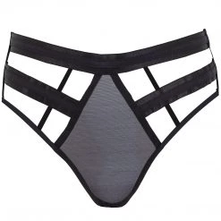 Bluebella - US Zuri High-waist Open-back Panty Black Panties