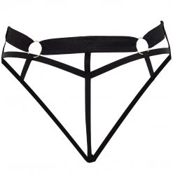 Bluebella - US Zuri High-waist Open-back Panty Black Panties