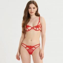 Bluebella - US SALE Amina Bra Red