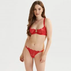 Bluebella - US Sofia Bra Red
