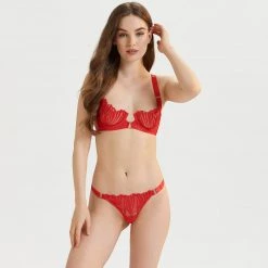 Bluebella - US SALE Sofia Thong Red