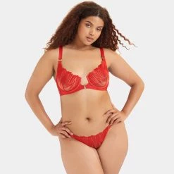 Bluebella - US SALE Sofia Thong Red